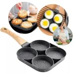4-Section Non-Stick Breakfast Frying Pan – Multi Egg & Pancake Maker - Image 2